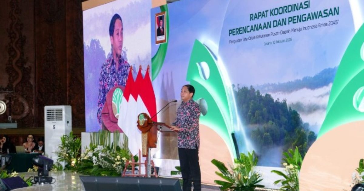 Dibuka Menhut, Rakorenwas 2026 Jadi Momentum Transformasi Tata Kelola Kehutanan Nasional