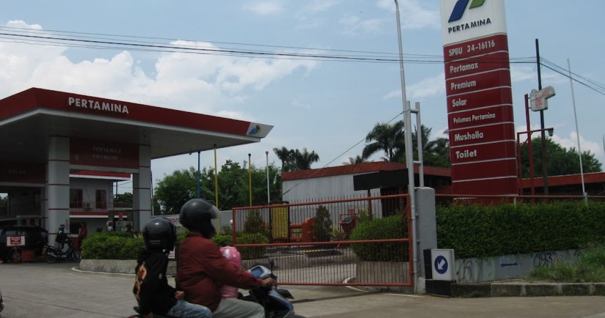 SPBU 34.16316 Kecamatan Parung Panjang, Kabupaten Bogor, Jawa Barat (Foto Indoplaced)