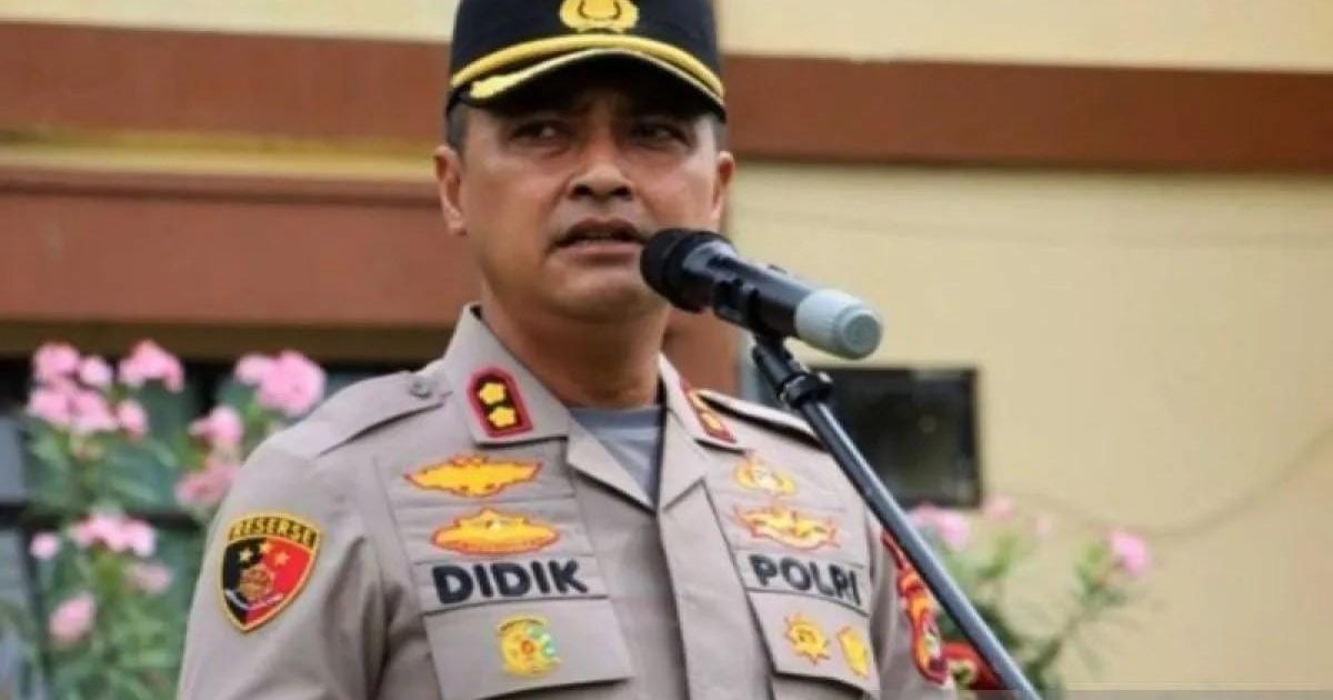 Profil AKBP Didik, Eks Kapolres Serpong Tangsel yang Dicopot Usai Skandal Narkoba Rp1 Miliar