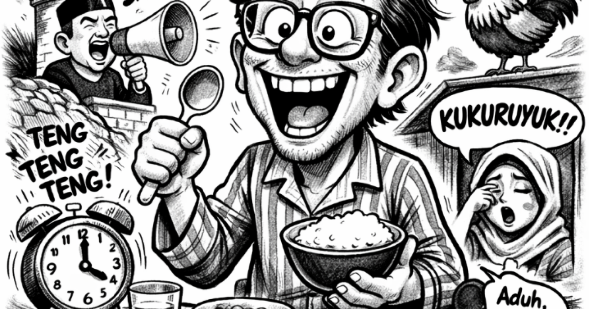 Cerita Puasa Si Odon Endro Bagian I: Tragedi Balas Dendam Alarm