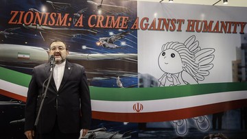 Duta Besar Iran untuk Indonesia Mohammad Boroujerdi. Foto: ANTARA FOTO/Dhemas Reviyanto