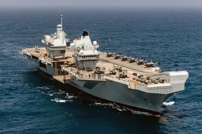 Eskalasi Ketegangan Global: Inggris Siapkan 'Benteng Laut' HMS Prince of Wales di Jantung Timur Tengah