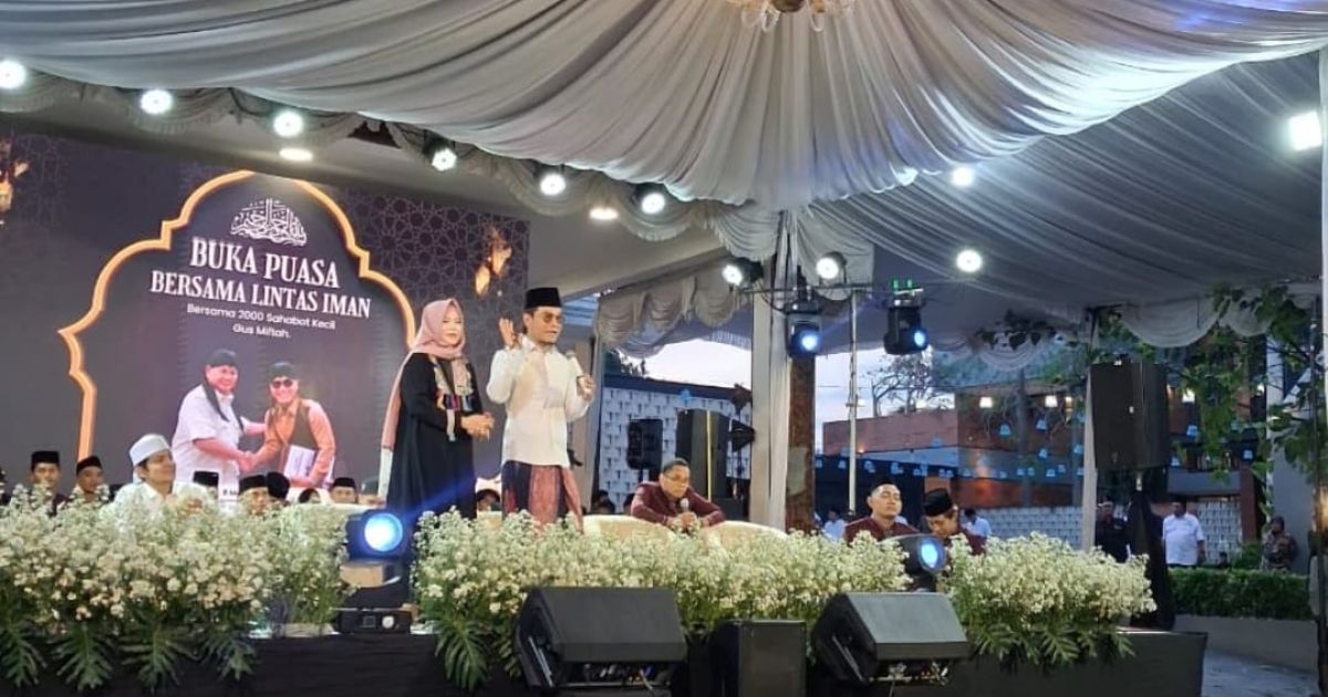 Gus Miftah Gelar Buka Puasa Bersama 2.000 Anak Yatim Lintas Iman, Perkuat Solidaritas dan Toleransi di Yogyakarta