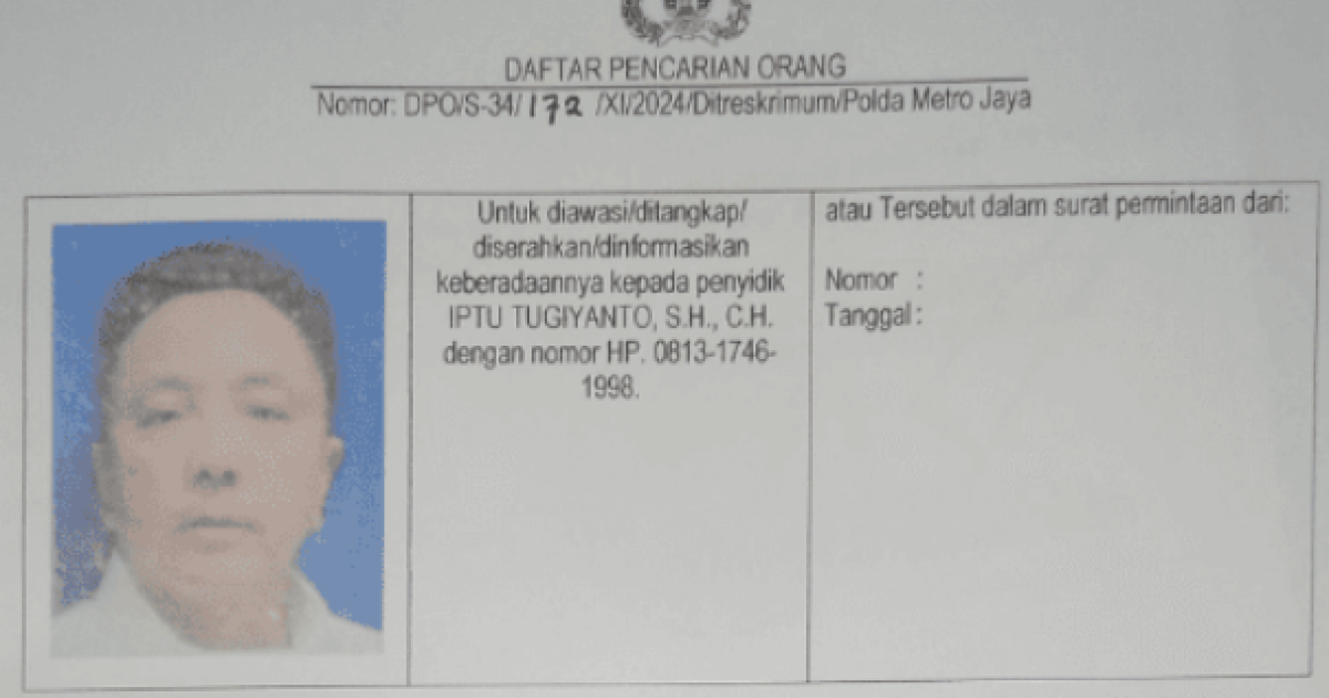 Pengusaha Tambang Timah Haksono Santoso Ditangkap Polda Metro Jaya, Pernah Viral Kasus Ekspor Timah