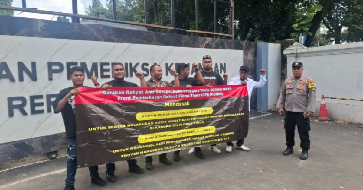 Rp11 Miliar Menguap? Proyek Jalan Mangkrak di Flores Timur Diadukan ke KPK dan BPK