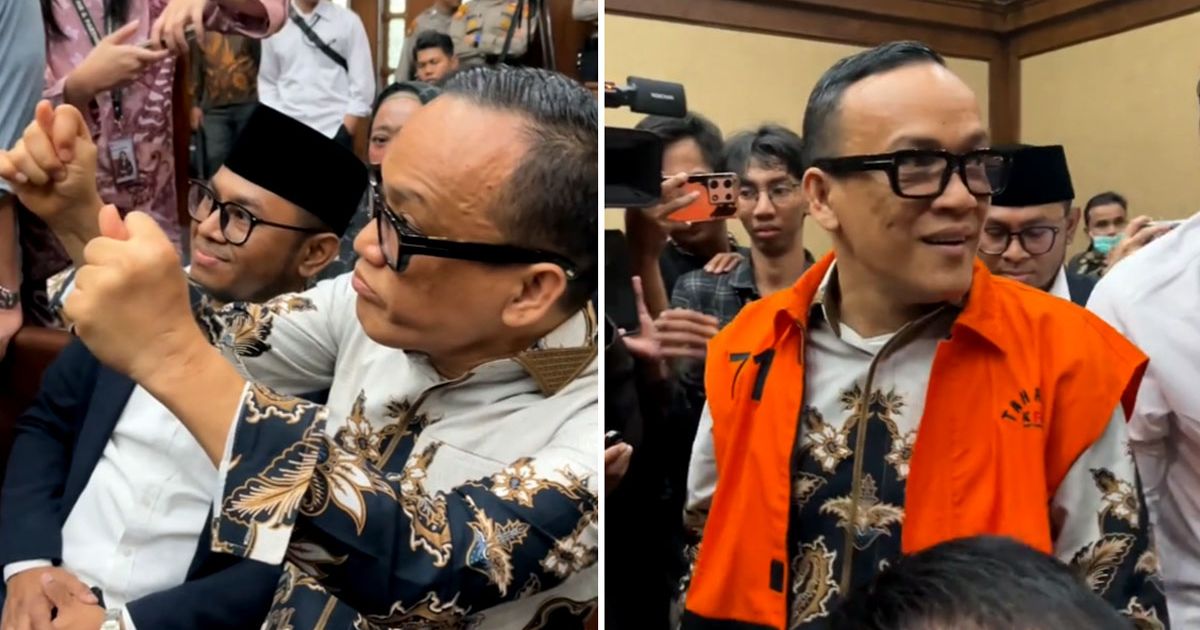 Foto Immanuel Ebenezer saat ditemui di Pengadilan Negeri Jakarta Pusat, 30 Maret 2026 (Dok : Hey Bali)