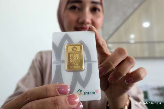 Sentimen Pasar Berbalik Arah: Harga Emas Antam Hari Ini Terkoreksi Tajam, Cek Angka Terbarunya!