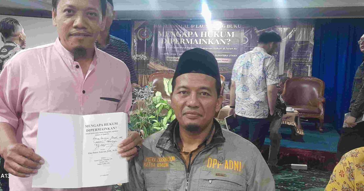 AdNI Gelar Halal Bihalal dan Launching Buku Berjudul Mengapa Hukum Dipermainkan