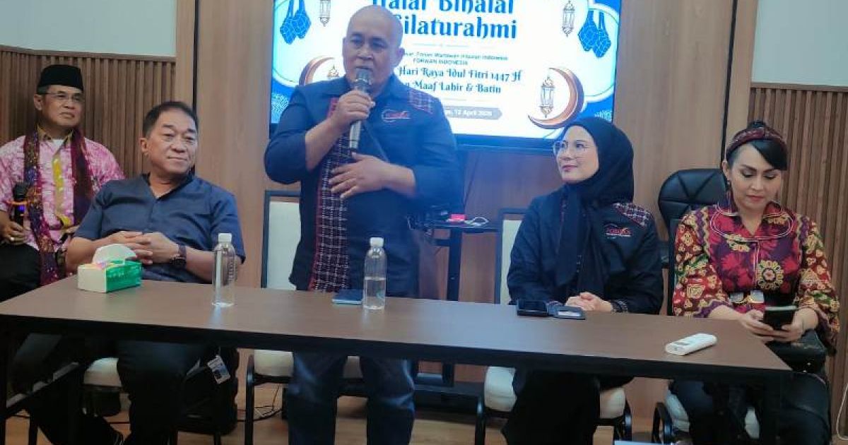 Gelar Halal Bihalal Perdana, FORWAN Perkuat Silaturahmi, Organisasi dan Siap Jalankan Kaderisasi