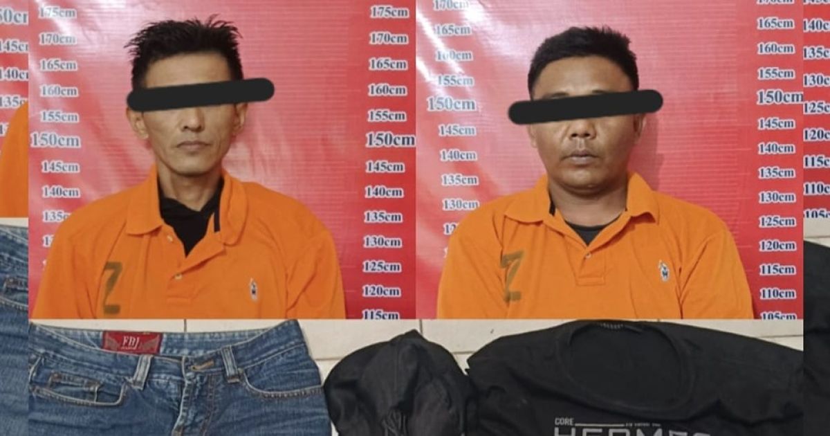 Polsek Perbaungan Polres Sergai Tangkap Dua Pelaku Pencurian Motor, Sabu Turut Diamankan