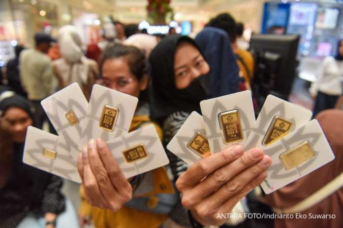 Harga Emas Batangan Antam Kompak Menguat Signifikan di Awal Pekan, Capai Rp 2,8 Juta per Gram