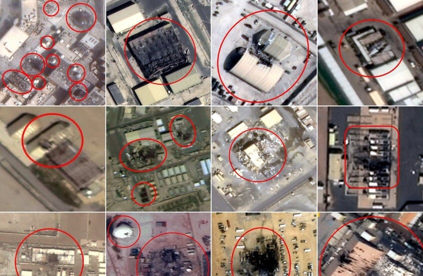 Analisis Citra Satelit Ungkap Dampak Serangan Iran terhadap Fasilitas Militer AS di Timur Tengah
