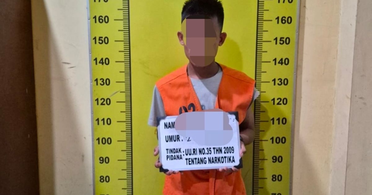 Pengedar Narkoba di Pantai Labu Dibekuk Polisi Tanpa Perlawanan