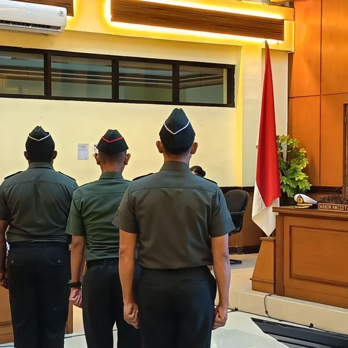 Oditur Militer Tuntut Penjara dan Pemecatan Tiga Anggota TNI Terlibat Kasus Kematian Kepala Cabang BUMN