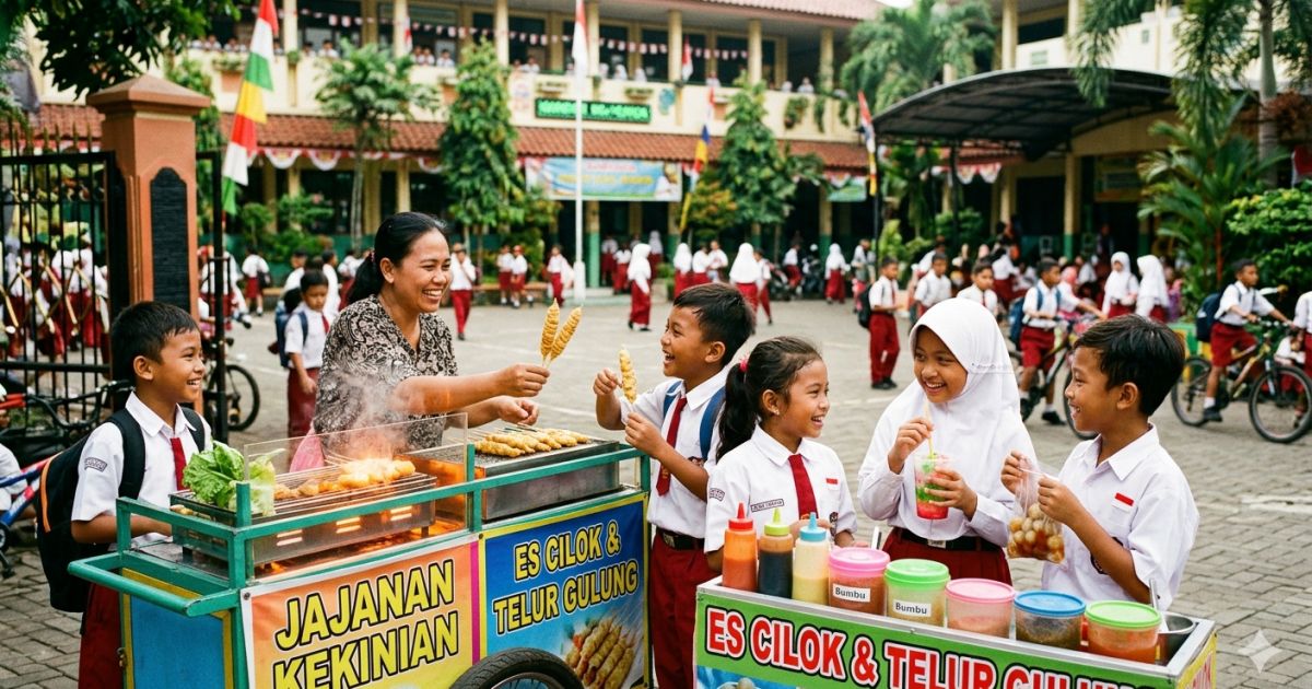 Rahasia Dagang Jajanan Sekolah: Strategi Bisnis Kuliner yang Selalu Laris di Lingkungan Pendidikan
