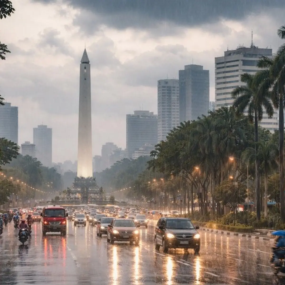 Waspada Variasi Cuaca di Jawa Timur: Dari Cerah Berawan Hingga Potensi Hujan Lebat 20 Mei 2026