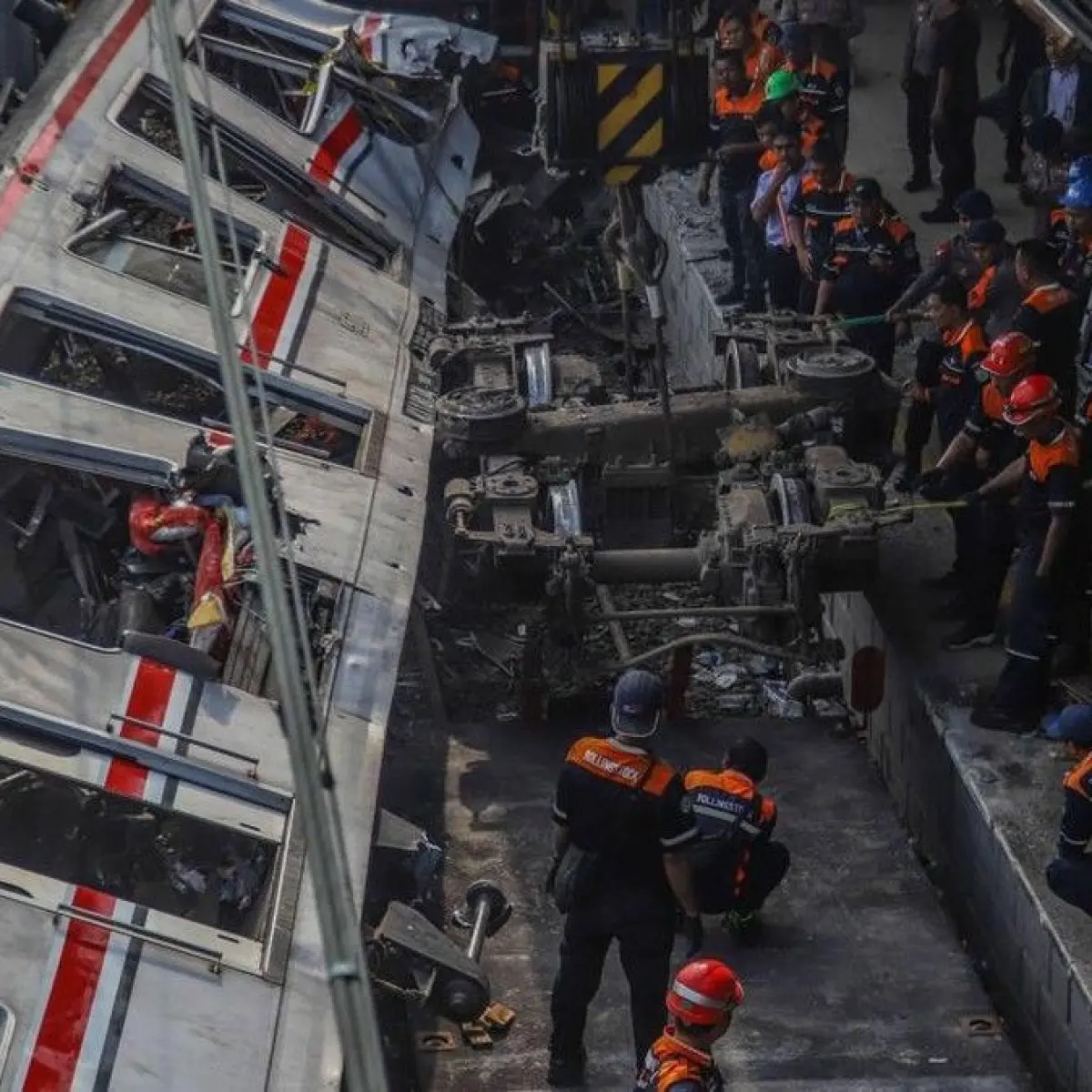 KNKT Butuh Dua Bulan Ungkap Akar Masalah Tabrakan Maut Argo Bromo dan KRL di Bekasi Timur