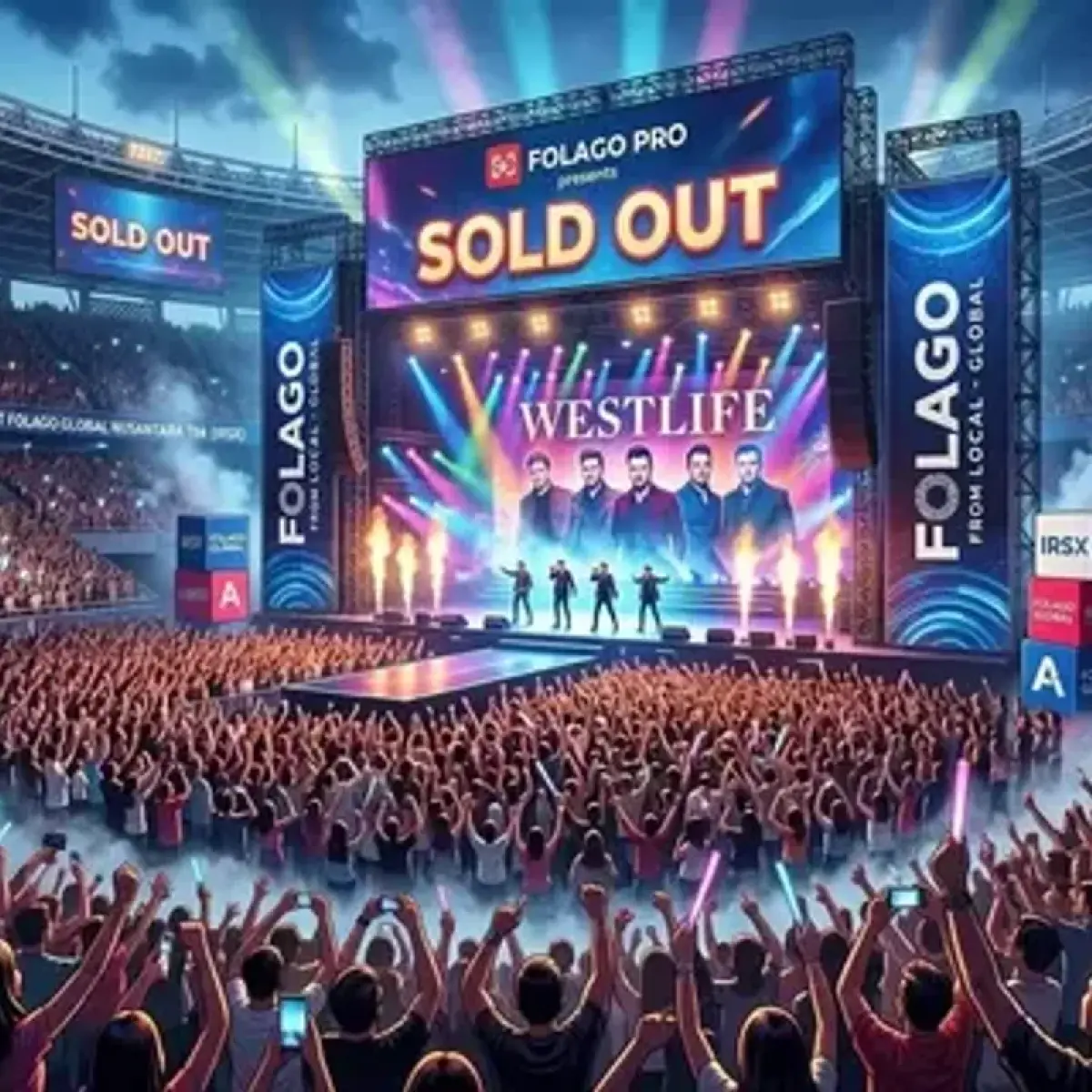 Tiket Konser Spesial Westlife di GBK Ludes Kilat, Bukti Daya Tarik Abadi Boyband Legendaris