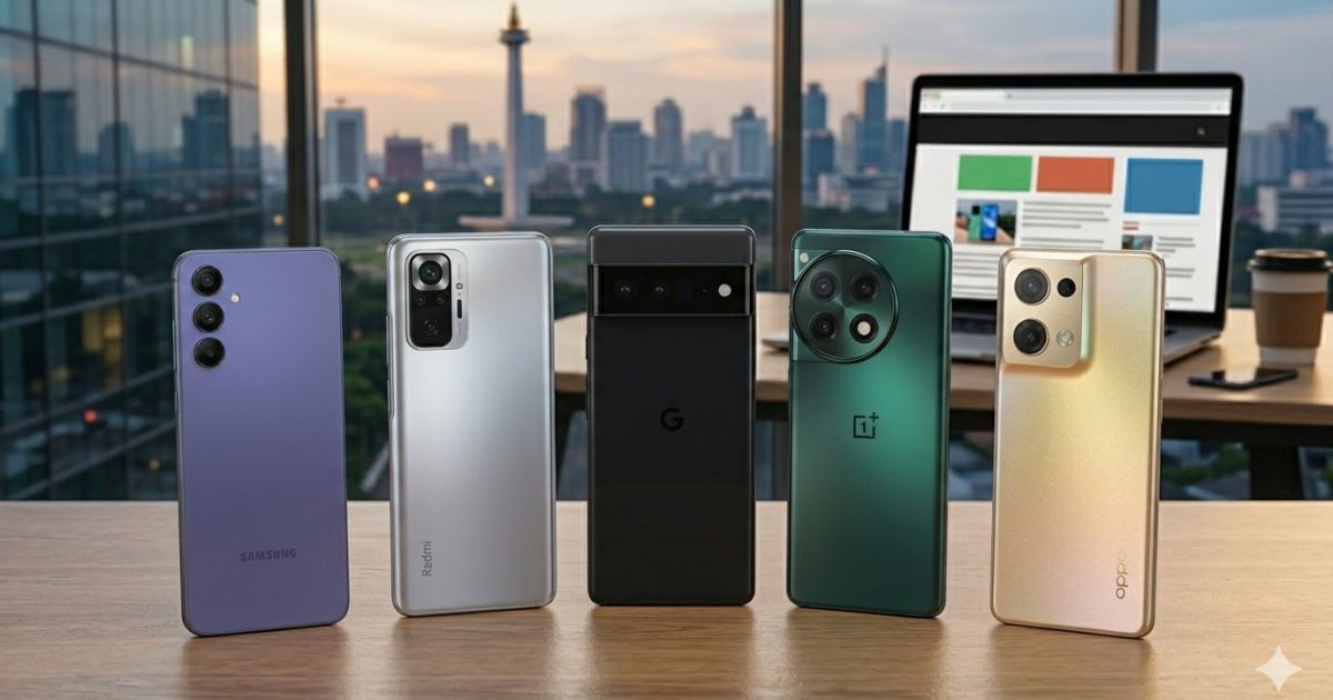 7 HP Terbaik Rp3 Jutaan Akhir 2026: Duel Fitur Flagship dan Harga Kompetitif