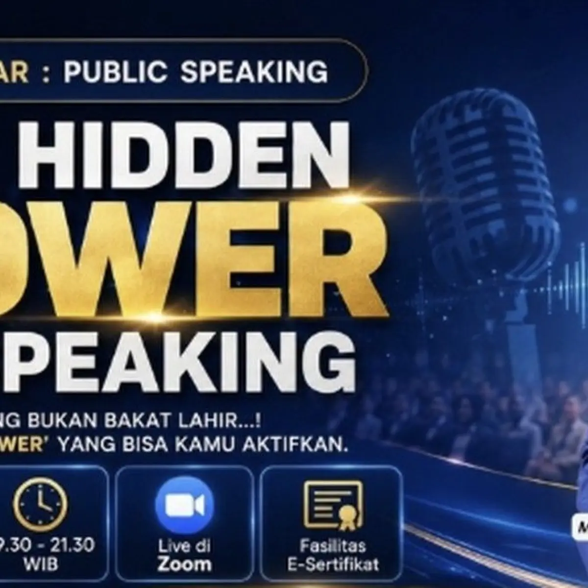 Kuasai Seni Bicara untuk Akselerasi Karier: Peluang Emas dalam Webinar 