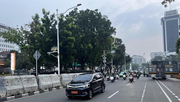 Arteri Ibu Kota Kembali Normal: Lalu Lintas Sekitar Patung Kuda Jakarta Pusat Lancar Setelah Aksi Reda