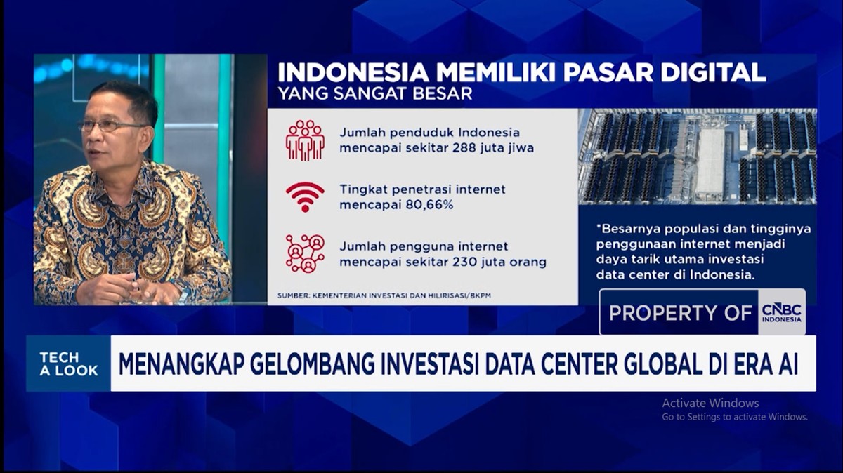 Indonesia Siap Jadi Pusat Data Center AI Asia Tenggara, BKPM Ungkap Strategi Jitu di Batam