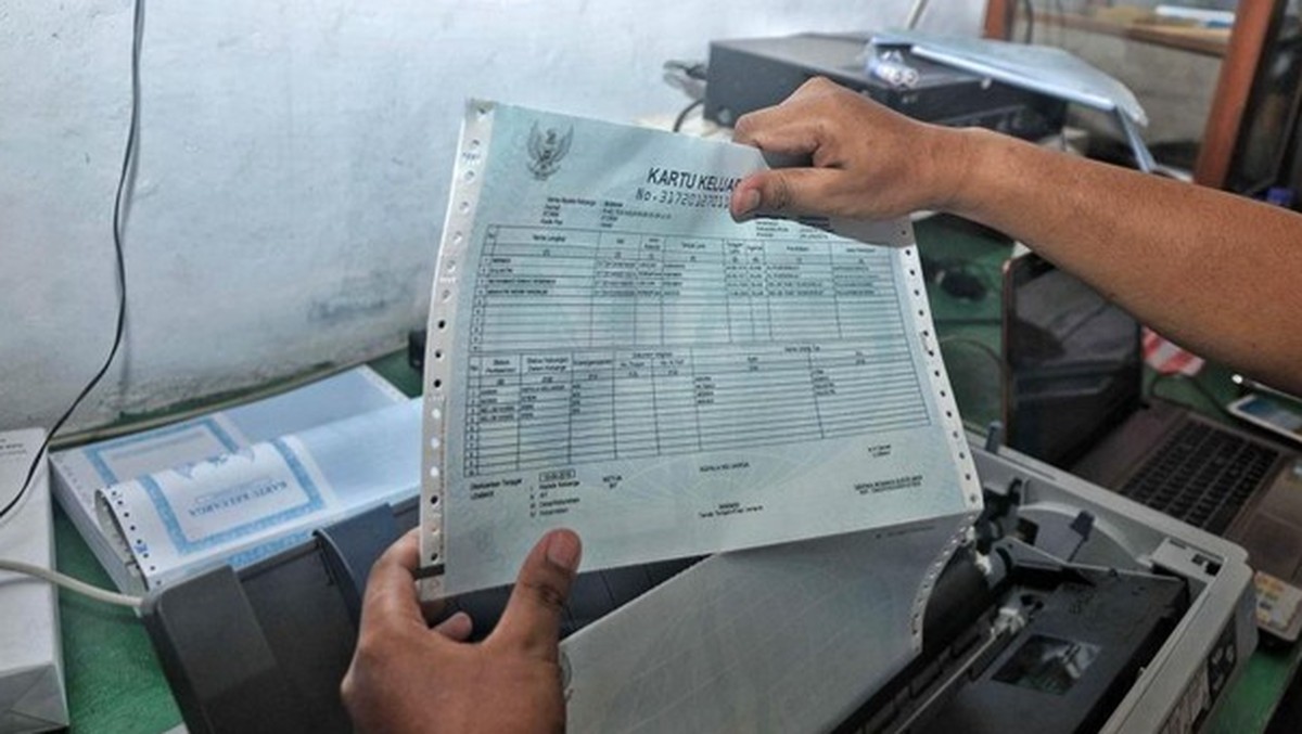 Foto: Kartu Keluarga, KK (Detik.com)