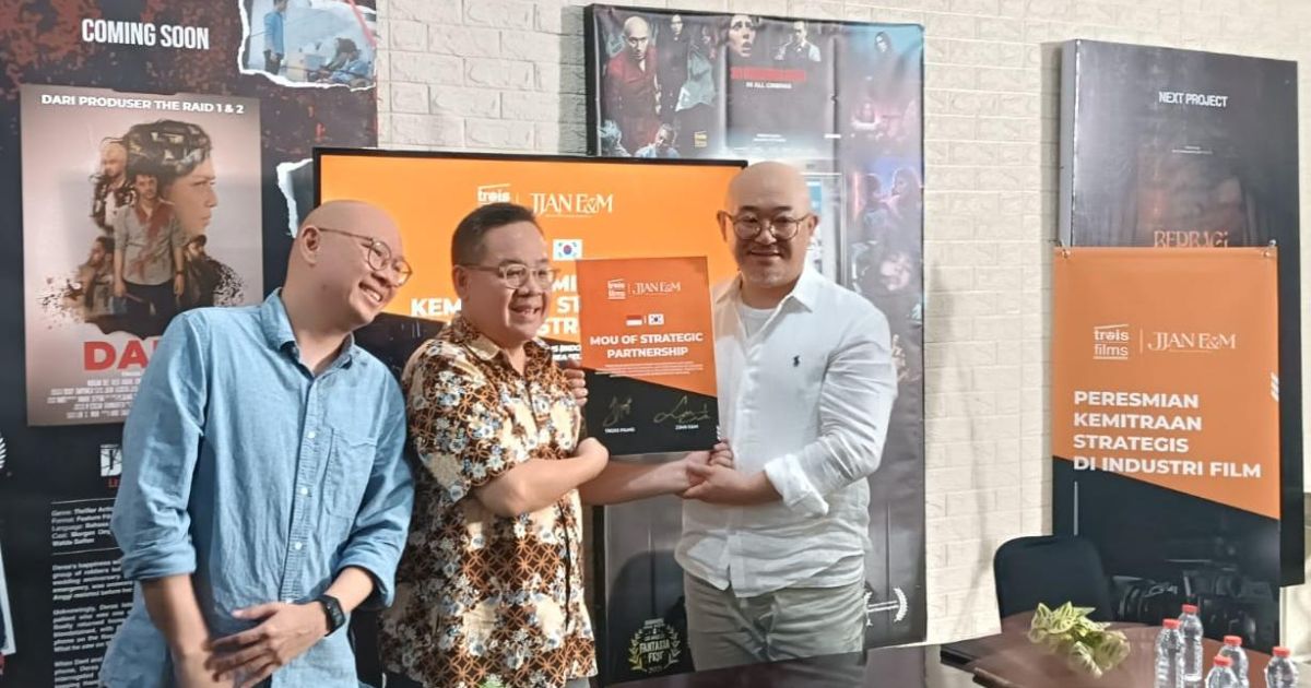 JJan E&M Korea Selatan dan Trois Films Jalin Kemitraan Strategis Garap Proyek Film Berskala Internasional