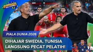 Pasca Dipermalukan Swedia 1-5, Federasi Tunisia Ambil Langkah Tegas Ganti Arsitek Timnas