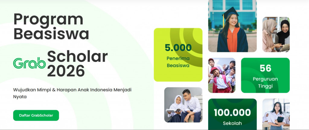 Beasiswa Grab Scholar 2026
