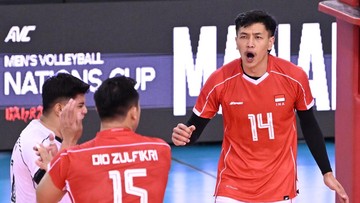 Indonesia Taklukkan Thailand dalam Duel Lima Set Penuh Drama di AVC Cup 2026