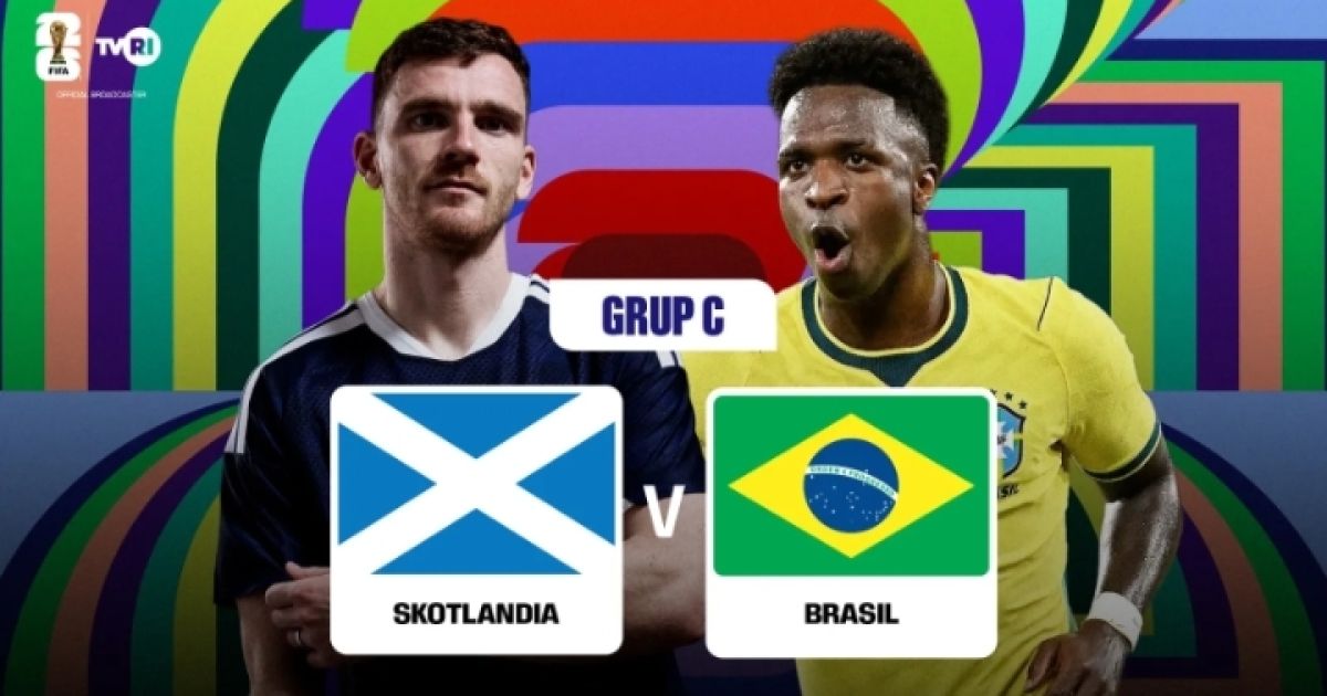 Duel Panas Fase Grup Piala Dunia 2026: Brasil Kontra Skotlandia dan Tuan Rumah Meksiko di Jadwal Siaran Dini Hari 25 Juni