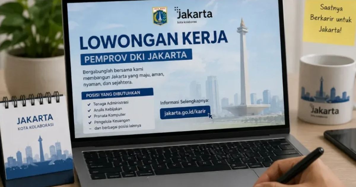 Pemprov DKI Sediakan 2.843 Lapangan Kerja Jangka Pendek, Upah Peserta Setara UMP Jakarta