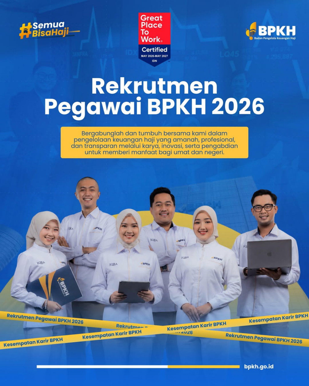 Peluang Karier di Badan Pengelola Keuangan Haji 2026: Cek Posisi, Persyaratan, dan Mekanisme Pendaftaran Resmi