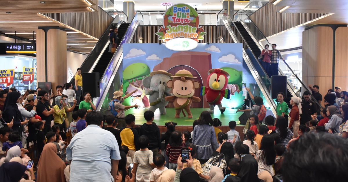 Rayakan liburan sekolah dengan 'Baba Lili Tata Jungle Adventure' di The Park Pejaten. (Foto: NWP Property).