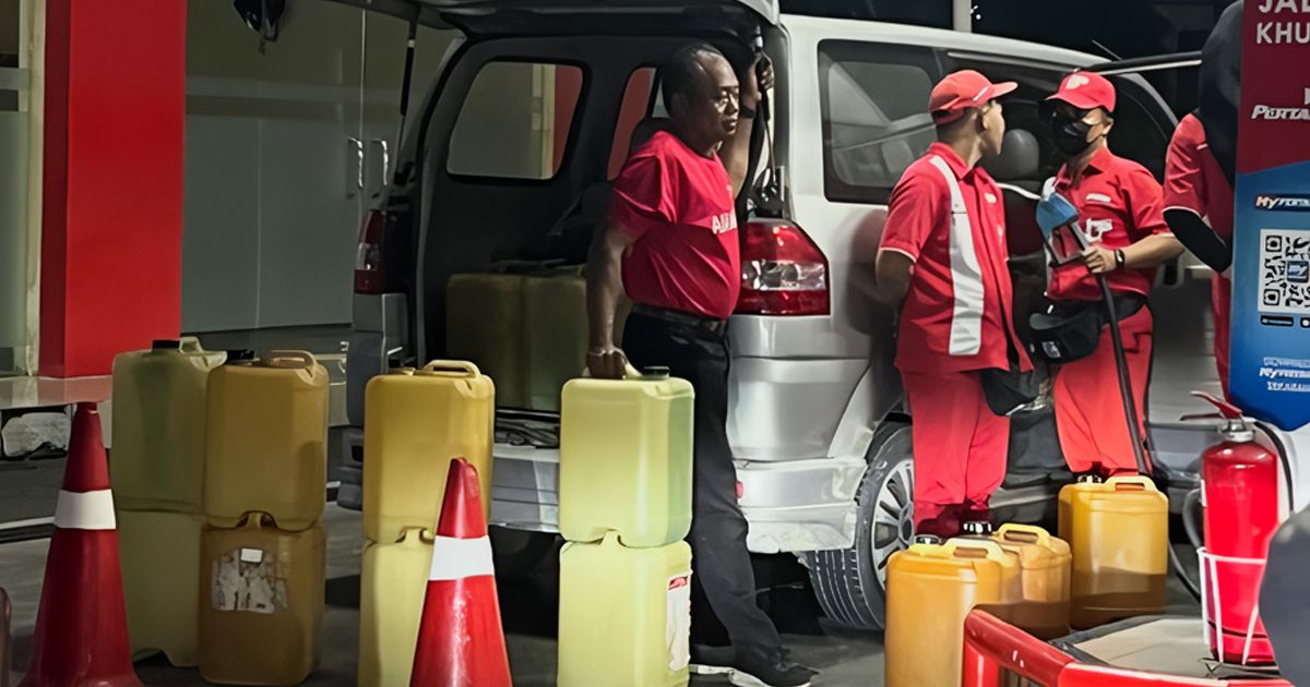 Viral APV Isi 30 Jeriken Pertamax di SPBU Jimbaran, Polisi Turun Tangan Selidiki Dugaan Pelanggaran