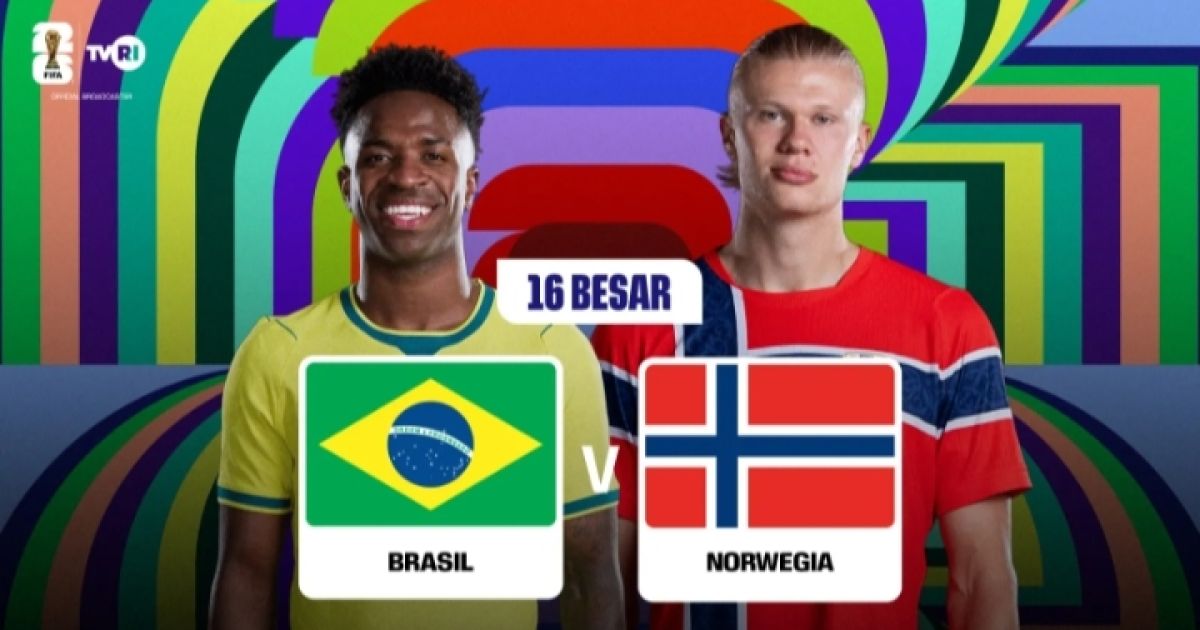 Dua Duel Penentu: Brasil Hadapi Norwegia, Meksiko Bersua Inggris di Babak 16 Besar Piala Dunia 2026