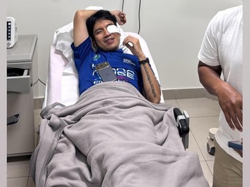 Desta Alami Cedera Mata Saat Main Padel, Begini Kronologi Lengkapnya