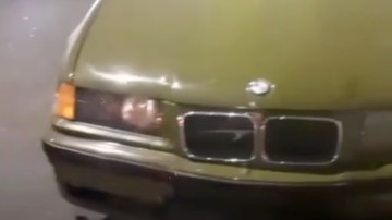 Sedan Mewah BMW Misterius Ditemukan Terlantar di JLNT Antasari, Picu Kekhawatiran Pengendara