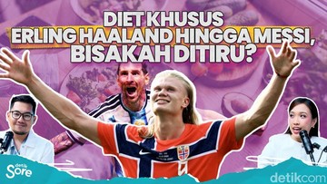 Rahasia Tubuh Prima Erling Haaland: Pola Makan Unik Sang Bintang Sepak Bola