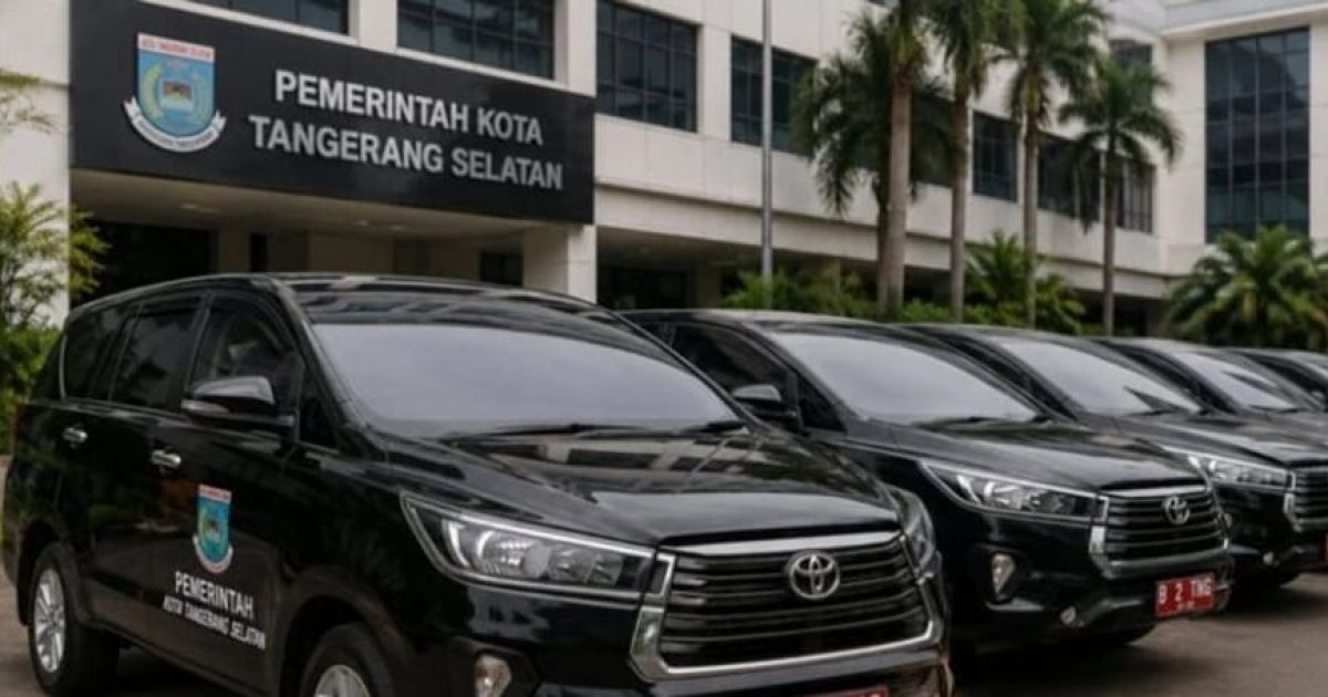 Pengamat politik dan ekonomi memuji Pemkot Tangerang Selatan yang memilih menyewa kendaraan dinas pada 2026 sebagai strategi efisiensi fiskal dan mitigasi risiko. [Foto: ist]
