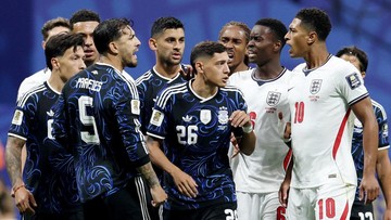 Babak Pertama Drama Semifinal Piala Dunia: Inggris dan Argentina Saling Jegal Tanpa Gol di Atlanta