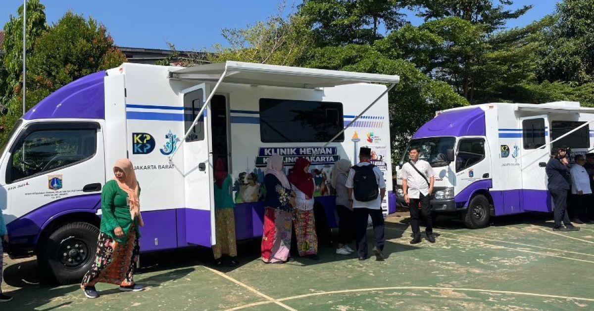 Solusi Kesehatan Hewan Terjangkau Hadir di Jakarta Lewat Mobil Klinik Keliling