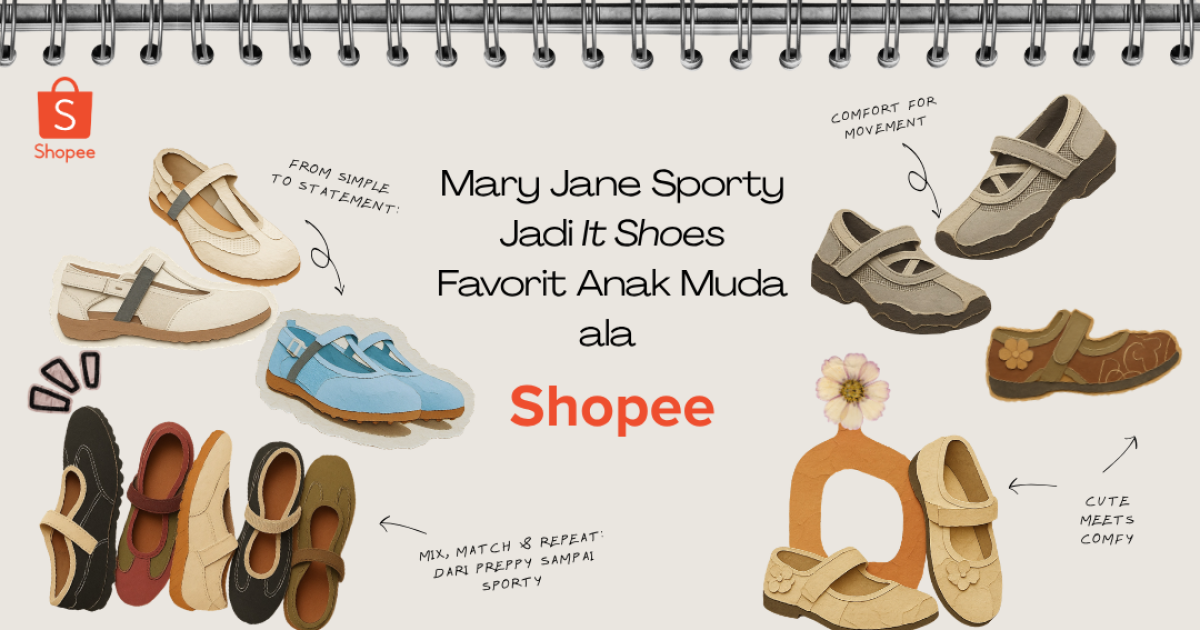 Mary Jane Sporty: Transformasi Sepatu Klasik yang Mendominasi Gaya Anak Muda Masa Kini