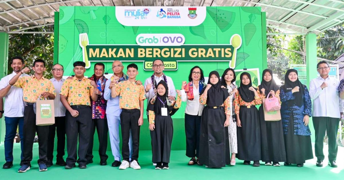 PPATK Cek Program Makan Bergizi Grab-OVO untuk Anak Berkebutuhan Khusus di Tangerang