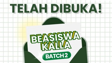 Peluang Emas Maba Sulawesi: Beasiswa Kalla 2026 Tawarkan Biaya Kuliah Penuh Hingga Lulus!