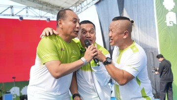 Sinergi Penegak Hukum Riau dalam Semarak Riau Bhayangkara Run 2026