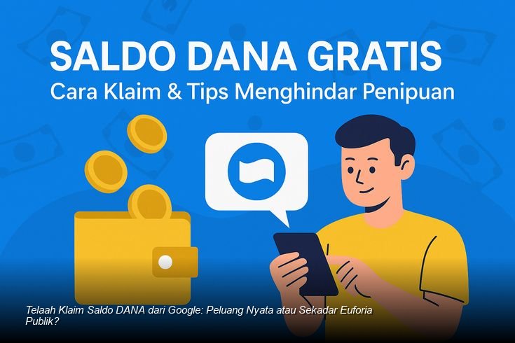 Telaah Klaim Saldo DANA dari Google: Peluang Nyata atau Sekadar Euforia Publik?