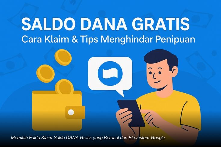 Memilah Fakta Klaim Saldo DANA Gratis yang Berasal dari Ekosistem Google