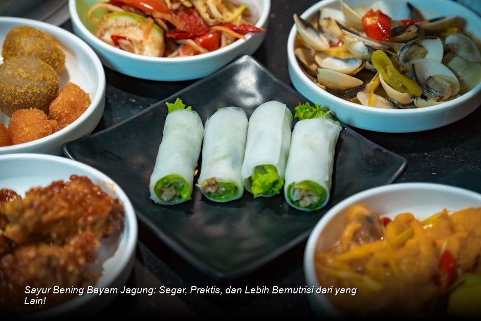 Sayur Bening Bayam Jagung: Segar, Praktis, dan Lebih Bernutrisi dari yang Lain!